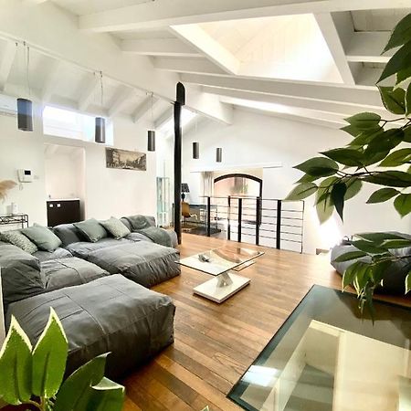 Luxury Industrial Apt Vicino Al Centro Con Garage Brescia Zewnętrze zdjęcie