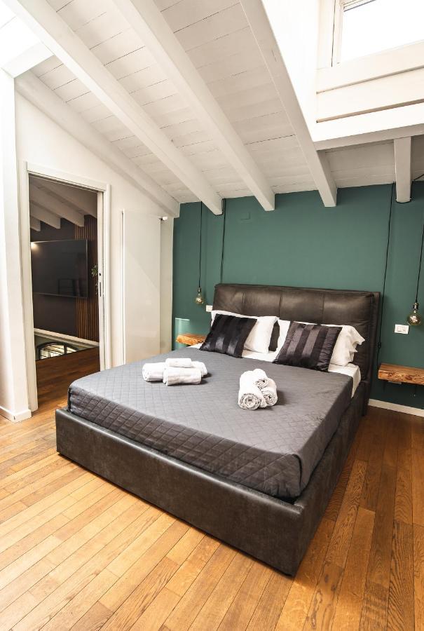Luxury Industrial Apt Vicino Al Centro Con Garage Brescia Zewnętrze zdjęcie